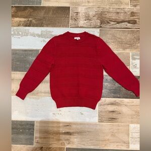 Cat & Jack Vibrant Red Knit Sweater